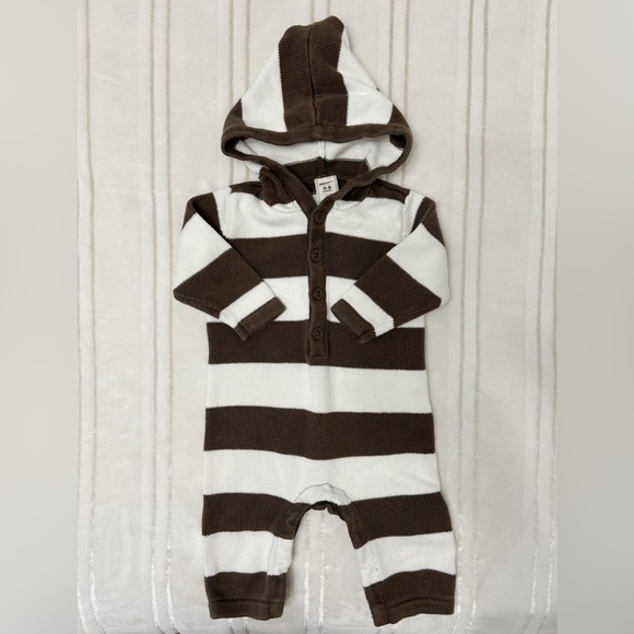 Baby Hooded Jumpsuit - Picture 1 of 2